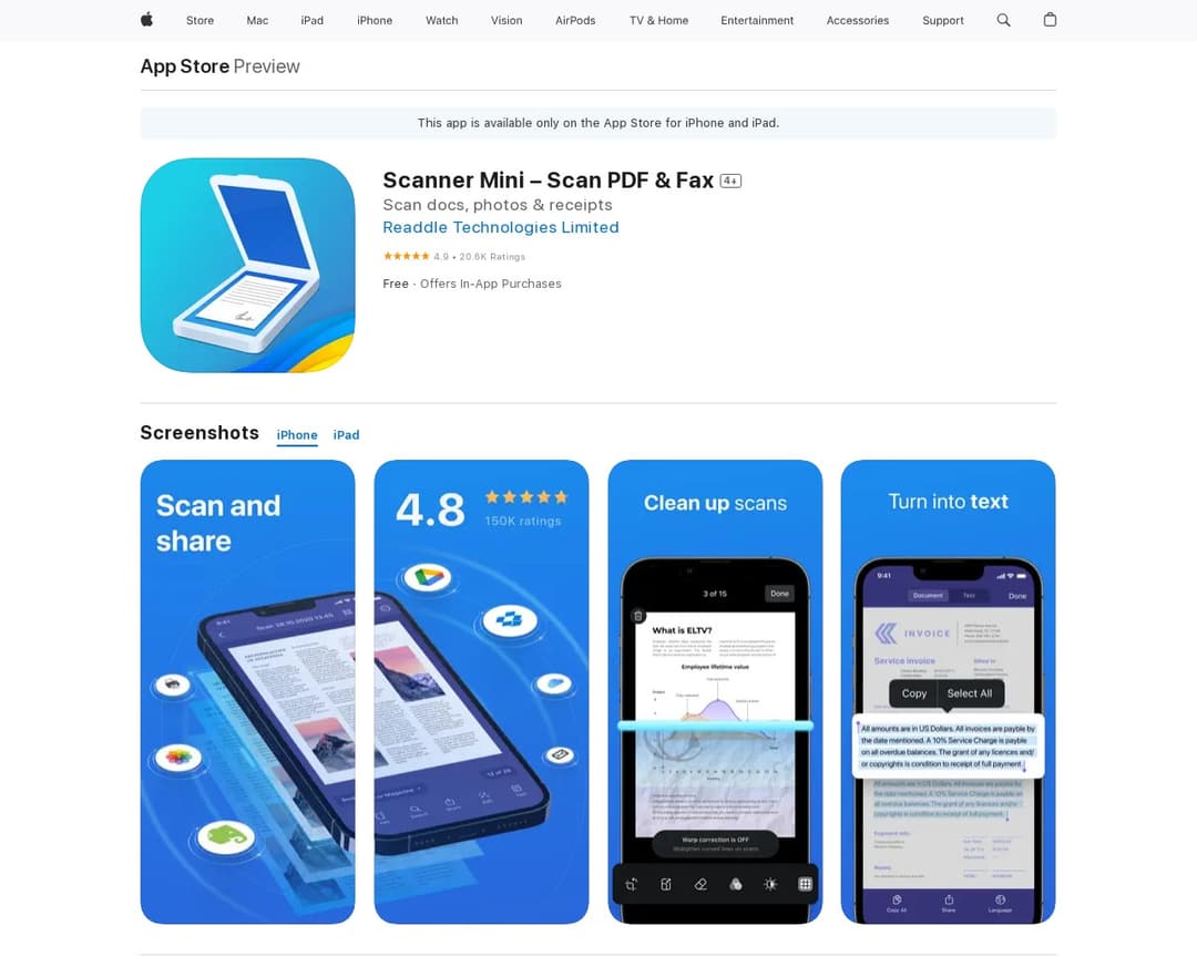 Scanner Mini