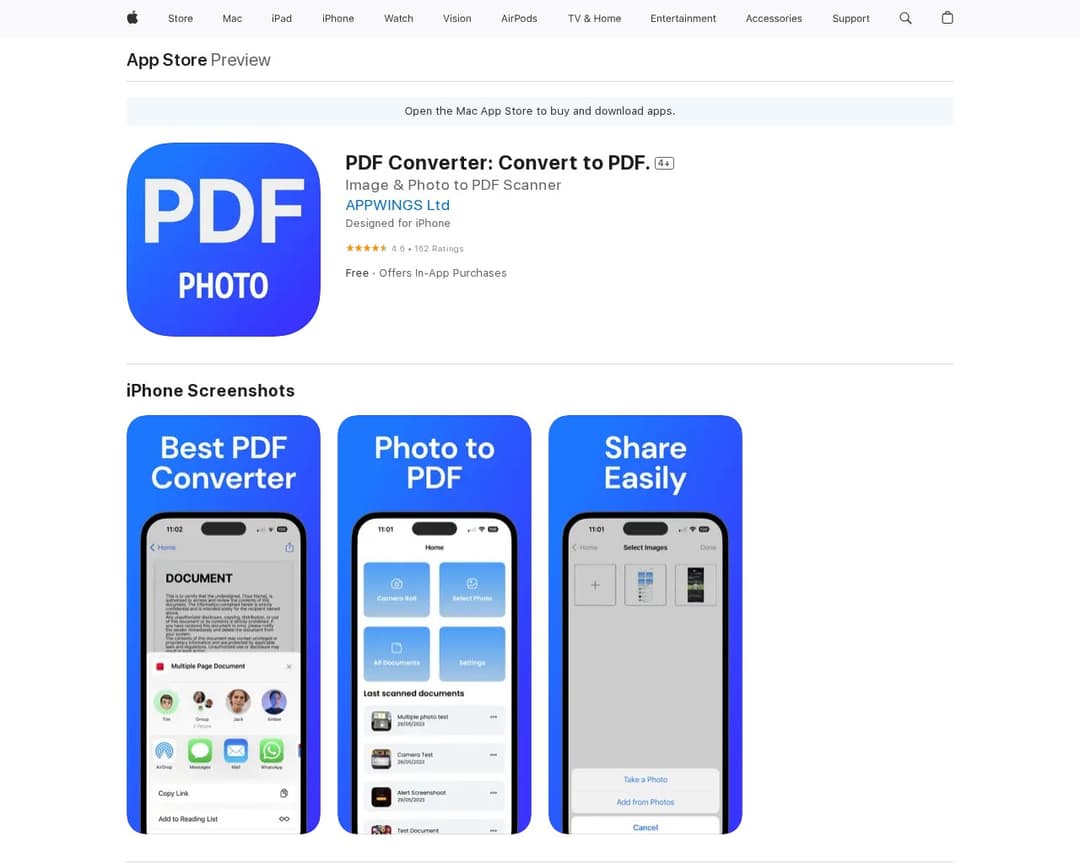 PDF Converter: Convert to PDF.