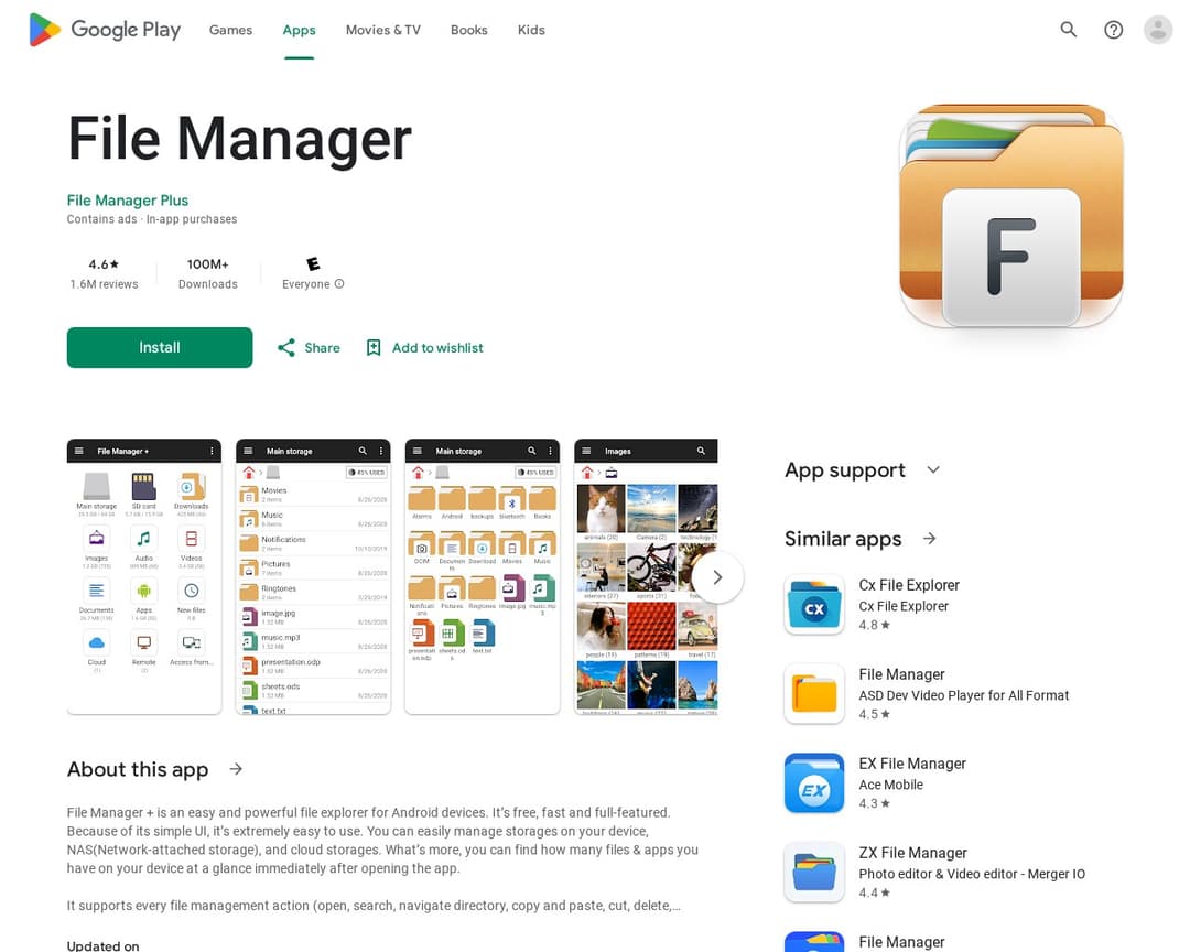 File Manager Plus