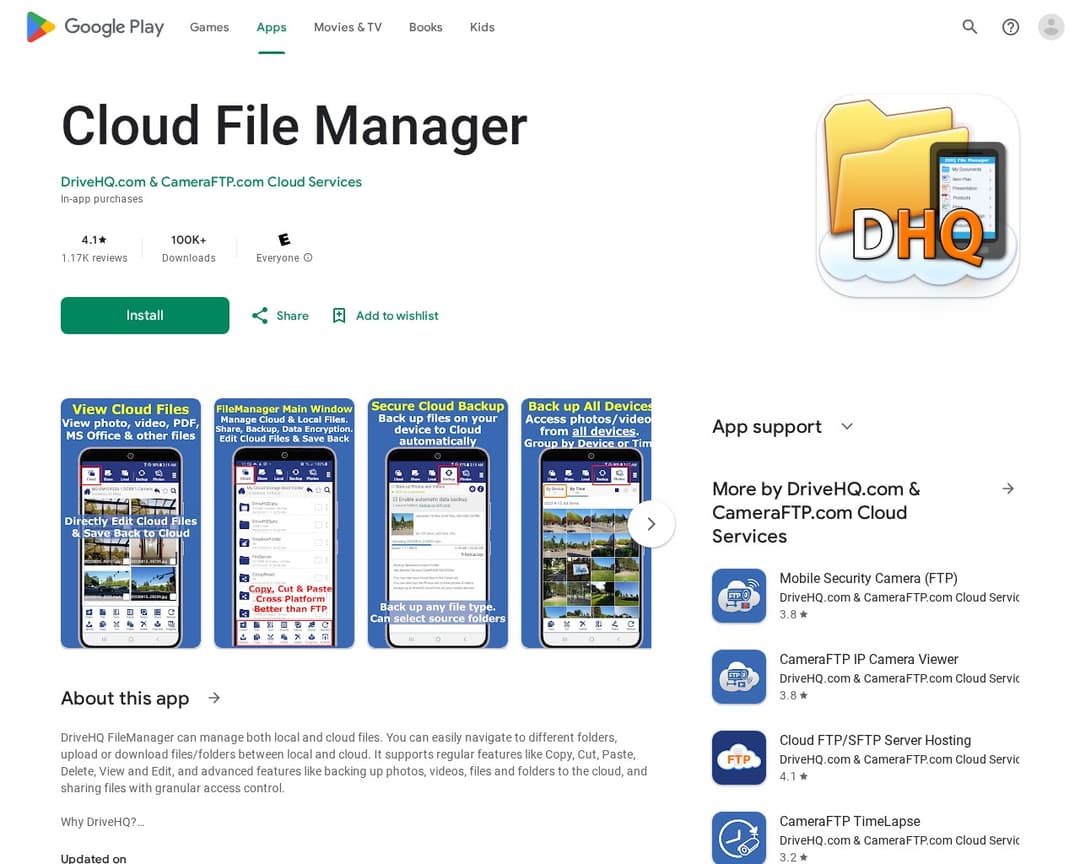 Cloud File Manager