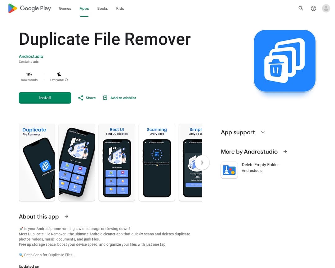Duplicate File Remover