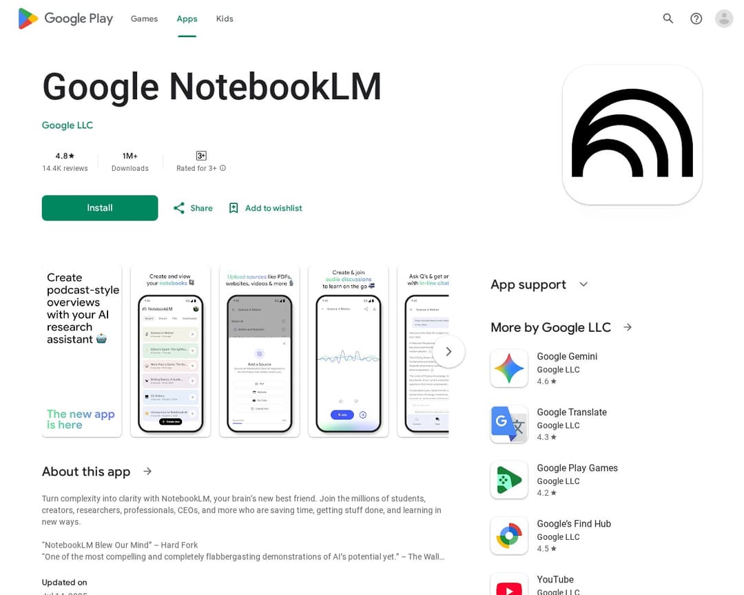 Google NotebookLM
