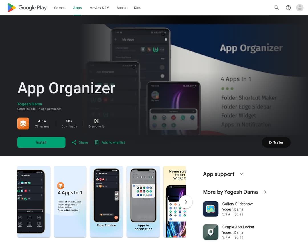 App Organizer