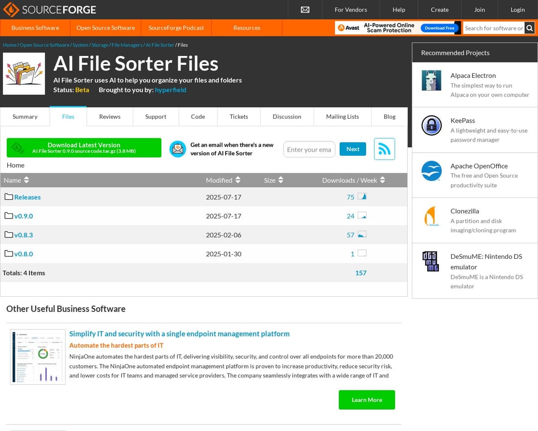 AI File Sorter