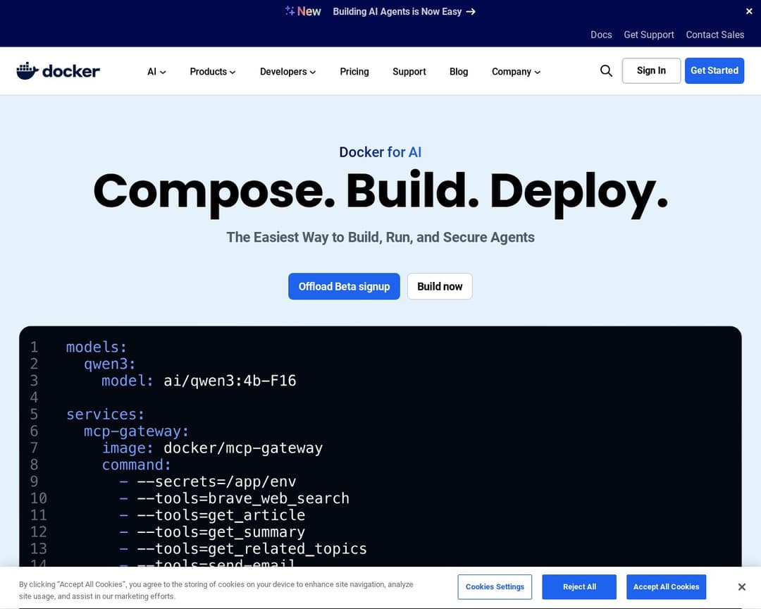 Docker for AI