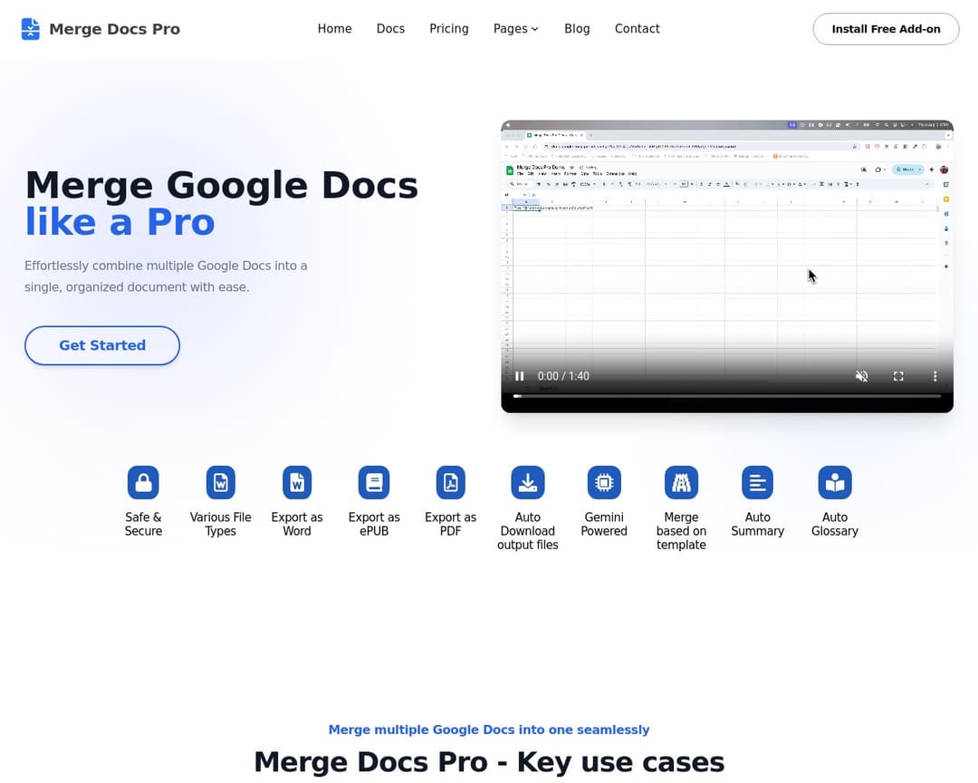 Merge Docs Pro
