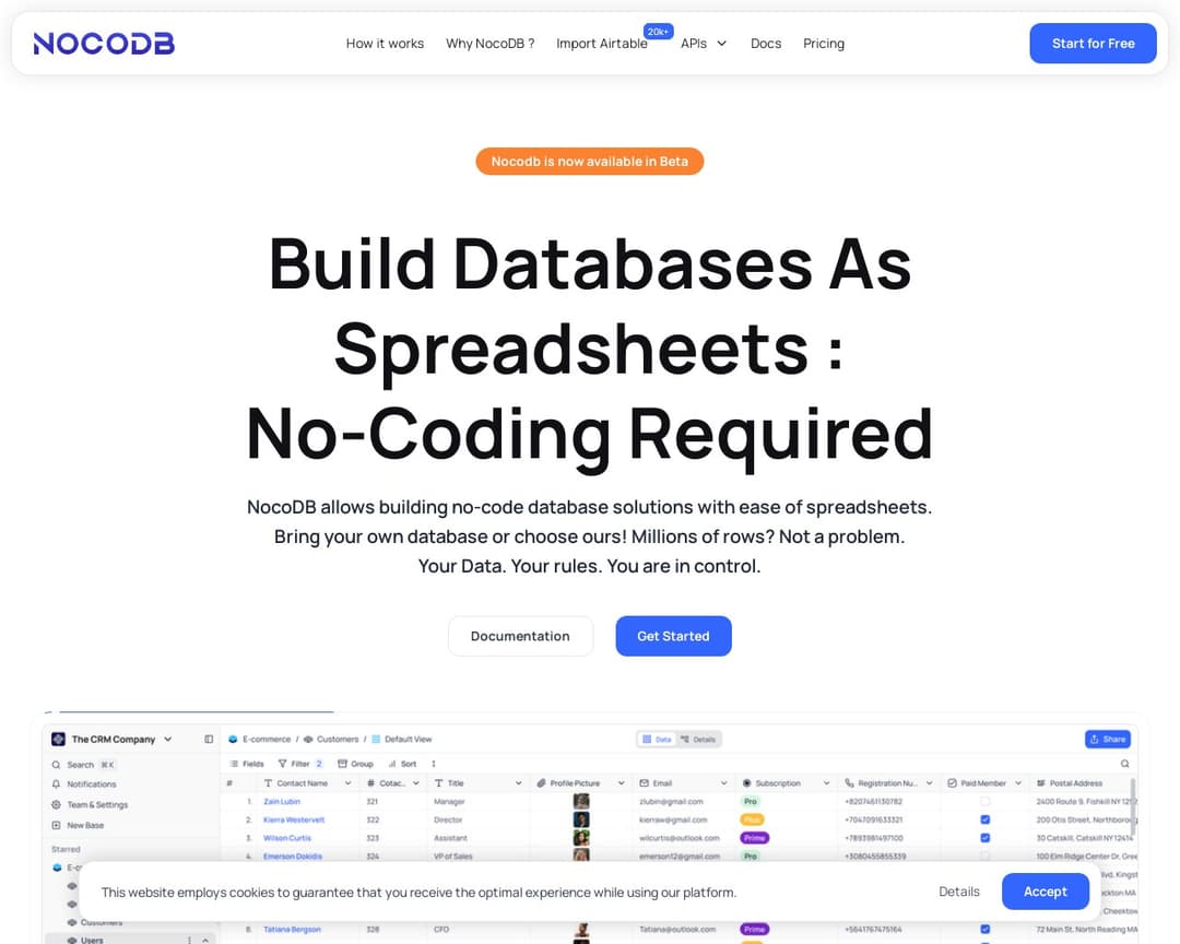 NocoDB