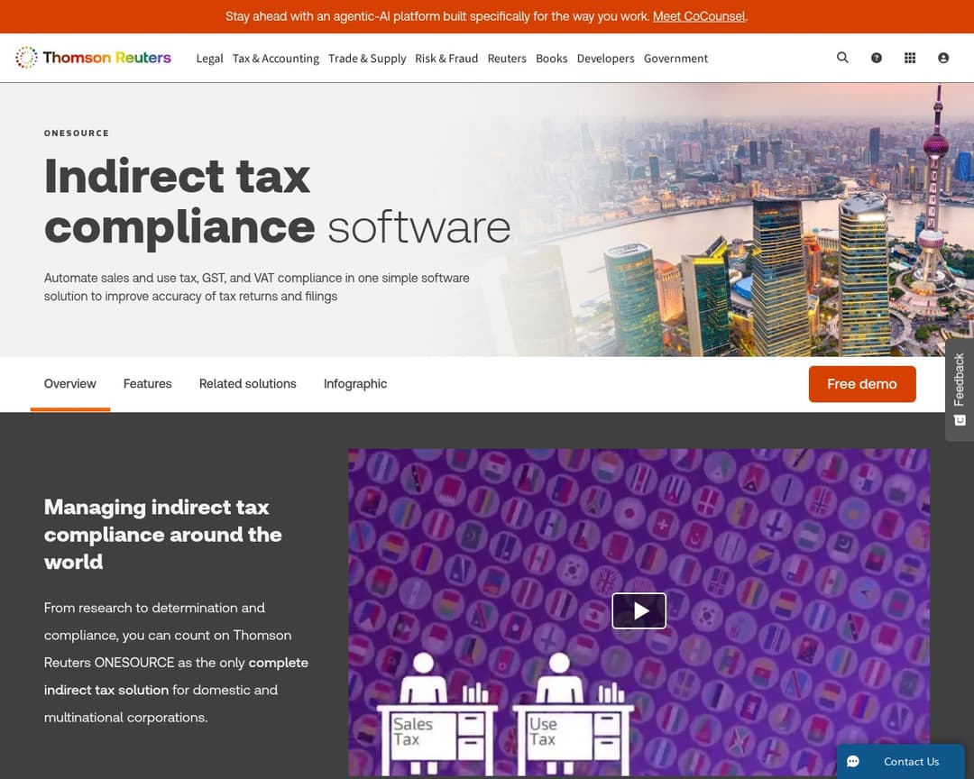 ONESOURCE Indirect Compliance