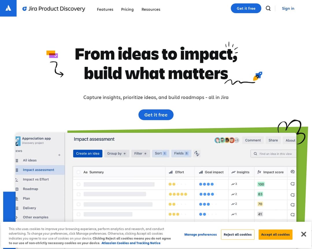 Jira Product Discovery