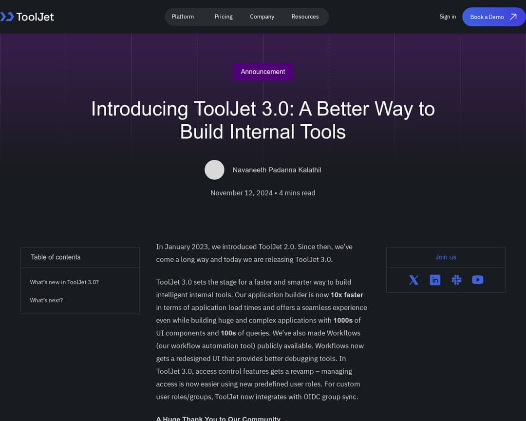 ToolJet