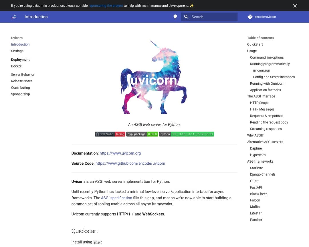 Uvicorn