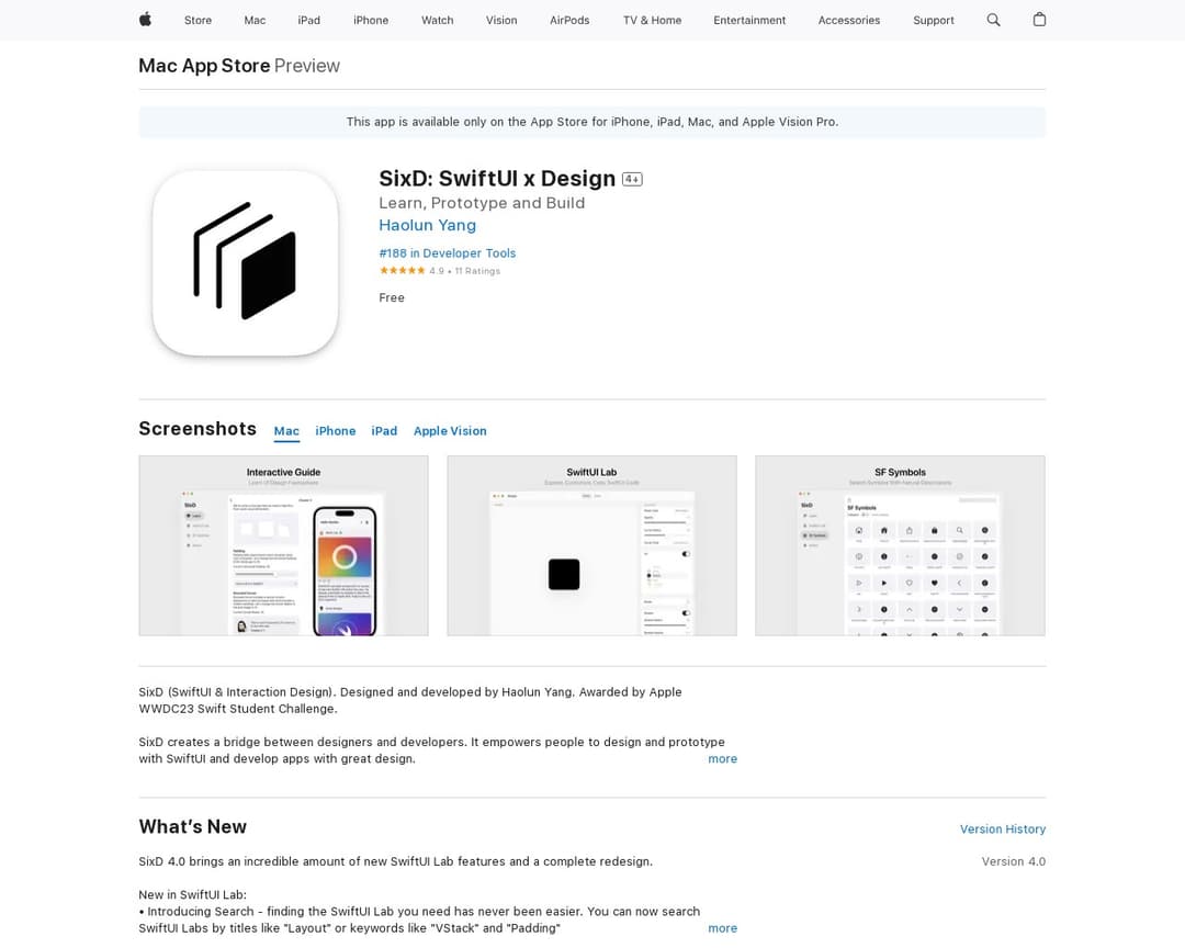SixD: SwiftUI x Design