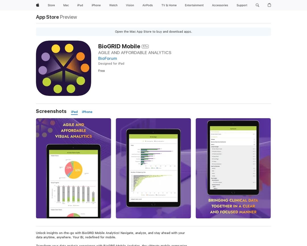 BioGRID Mobile