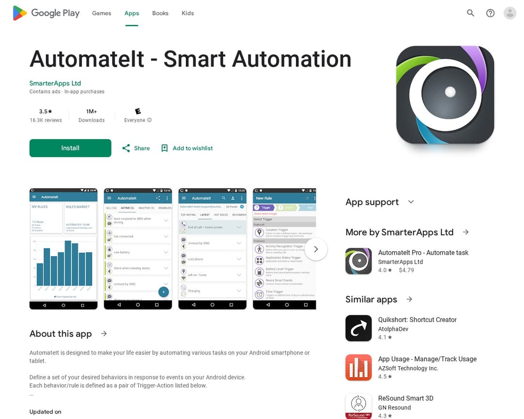 AutomateIt - Smart Automation
