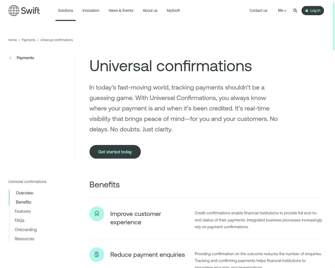 Universal Confirmations