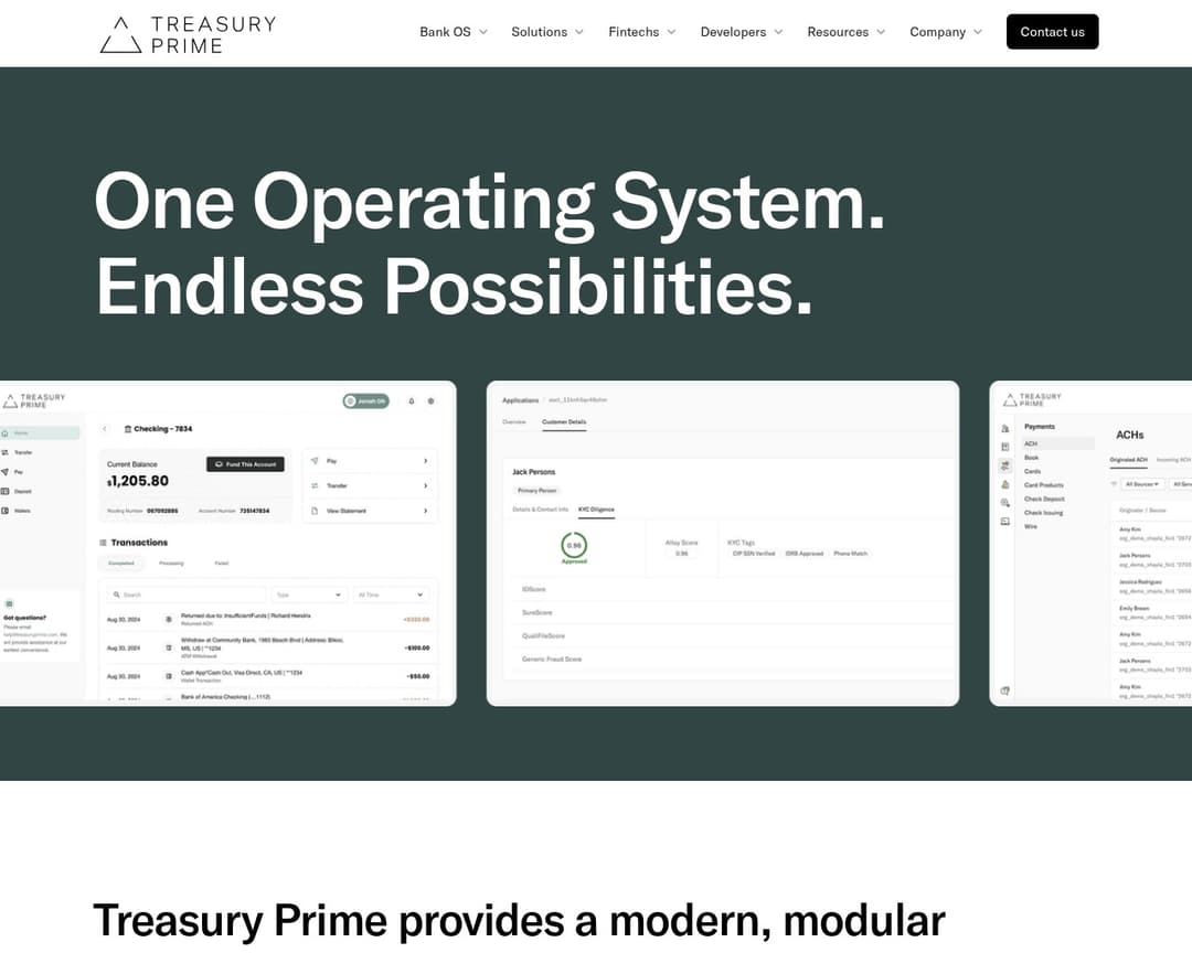 Treasury Prime
