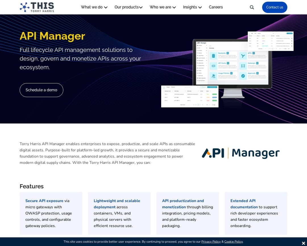 Torry Harris API Manager (TH-APIM)