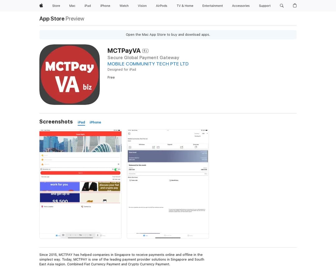 MCTPayVA