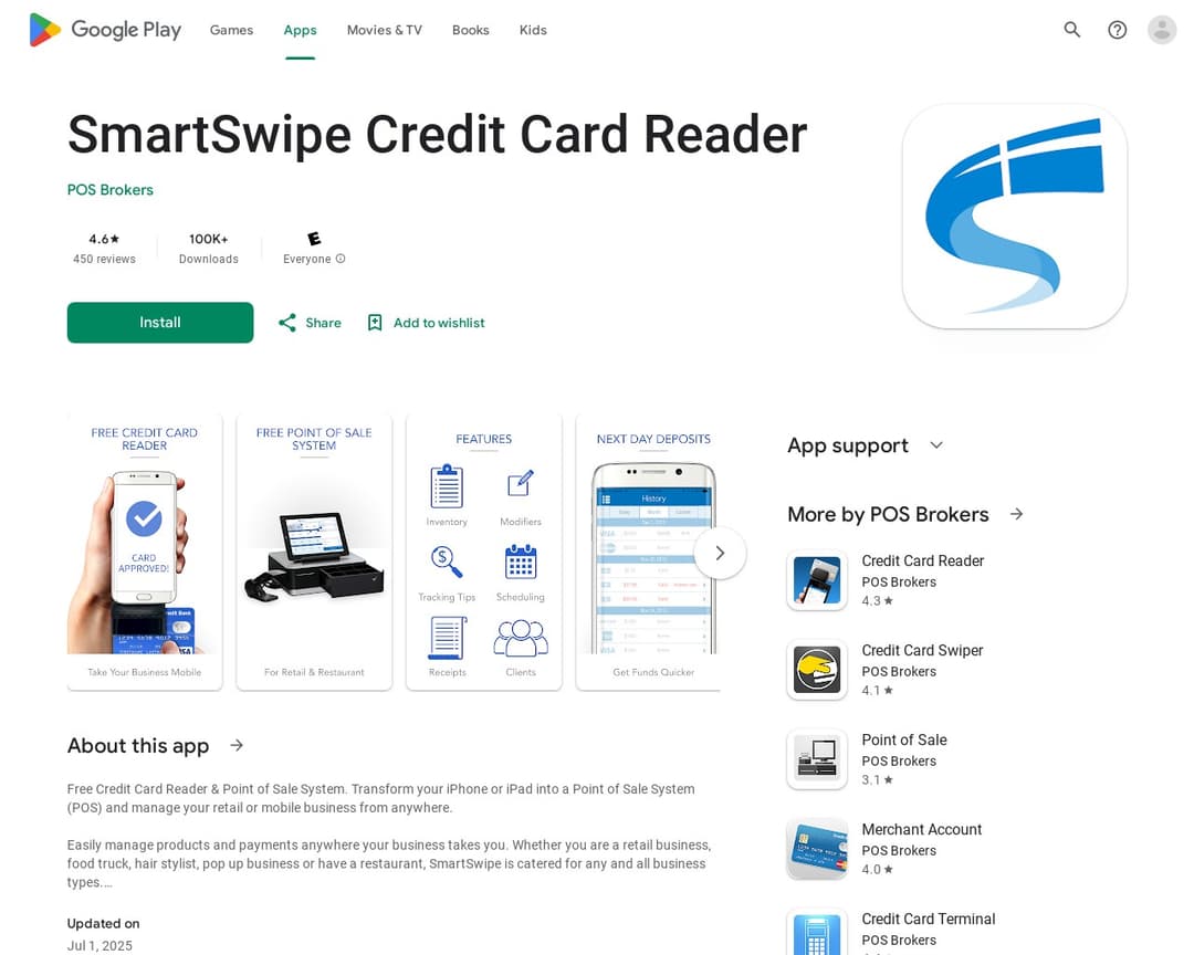SmartSwipe Credit Card Reader