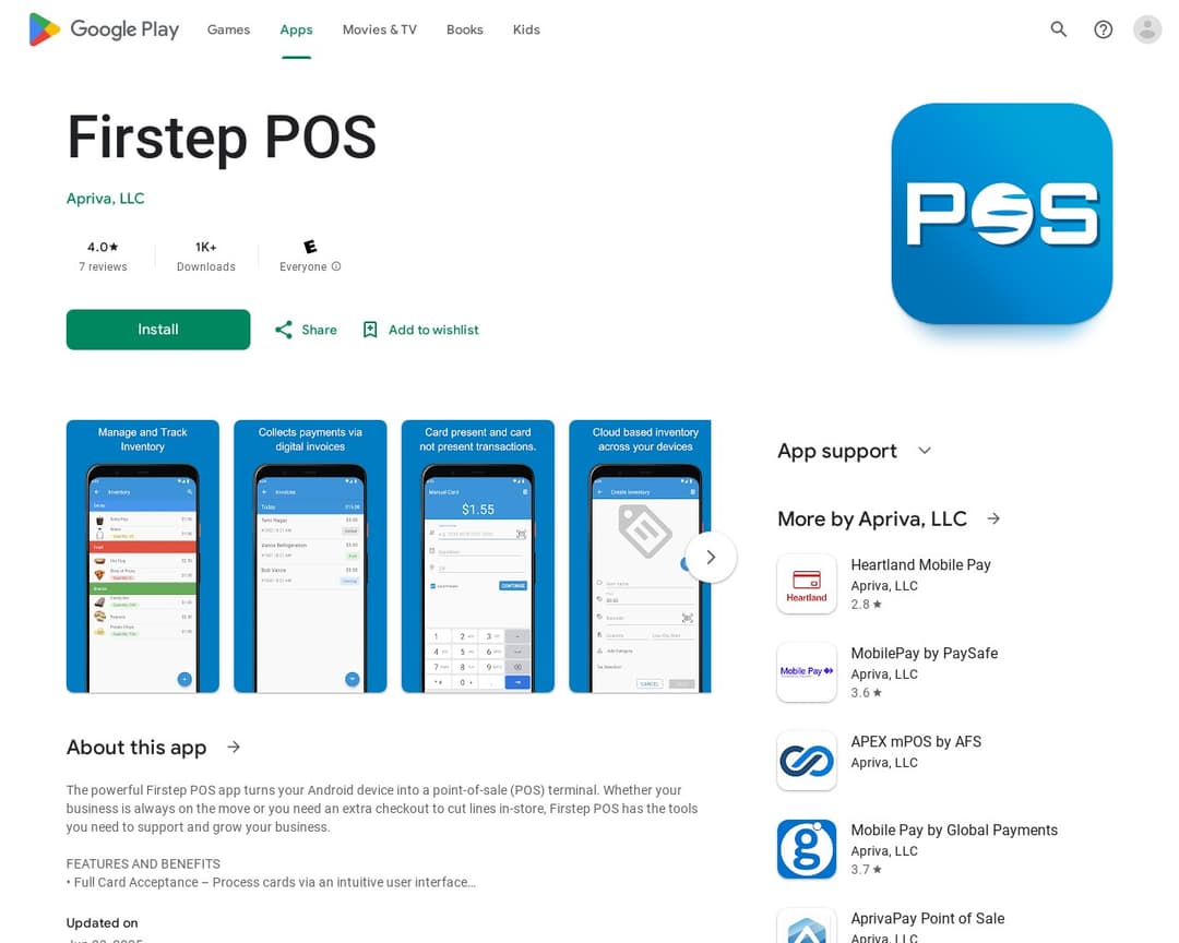 Firstep POS