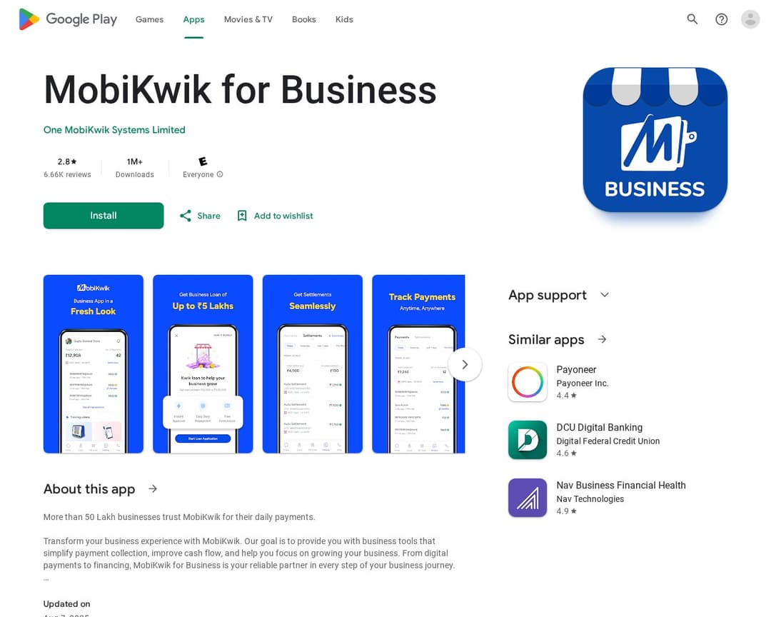 MobiKwik for Business