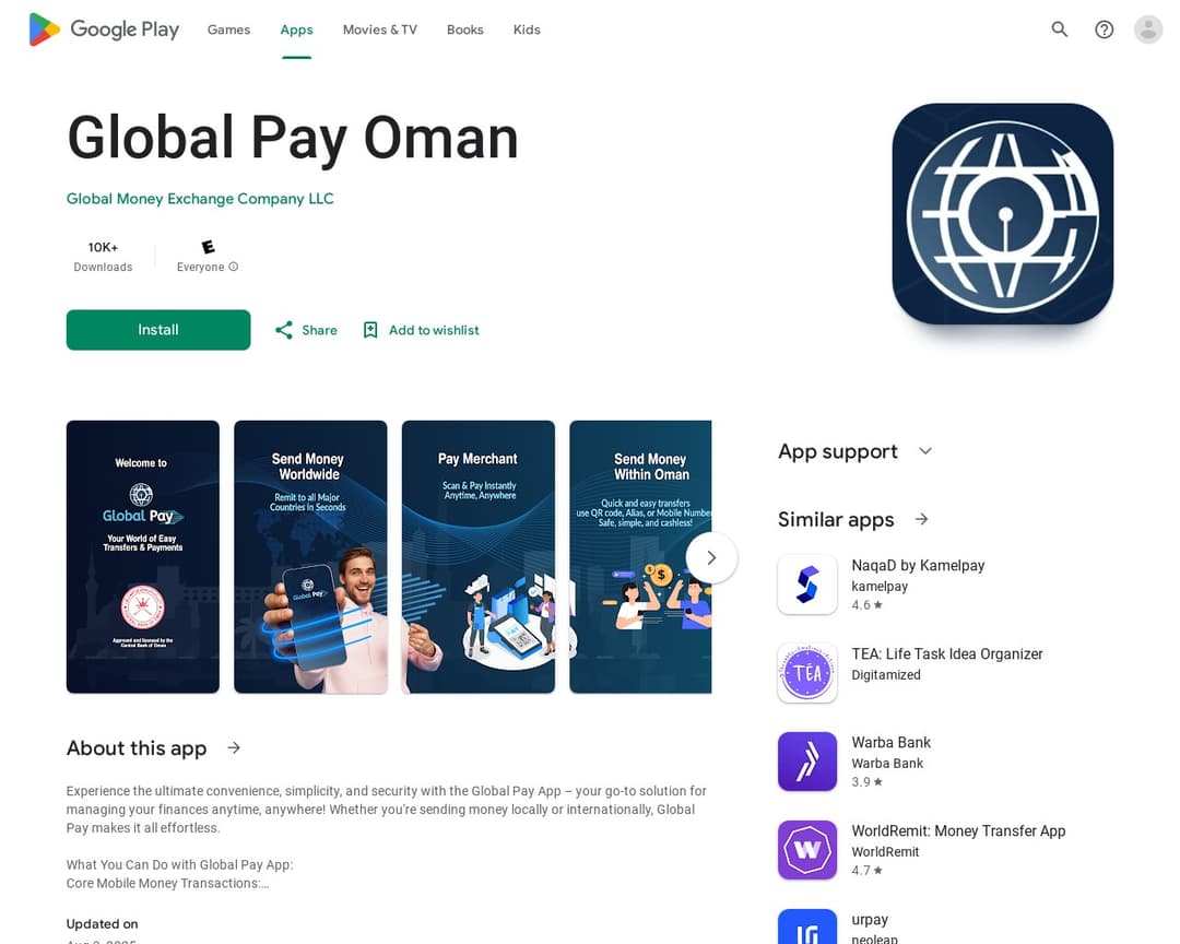 Global Pay Oman