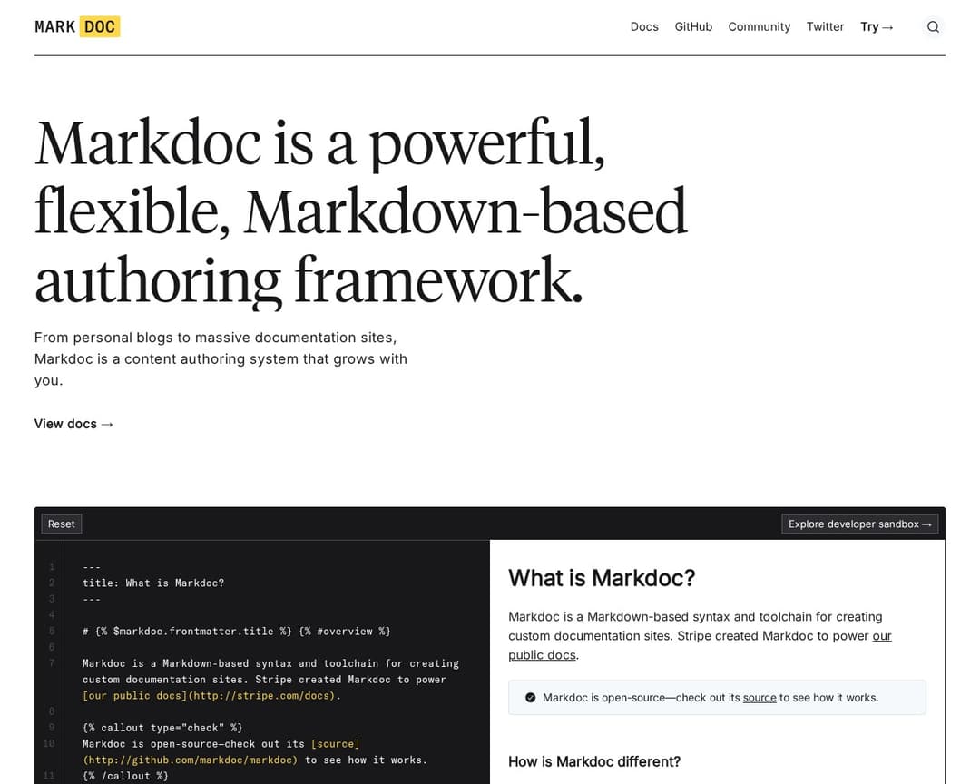 Markdoc