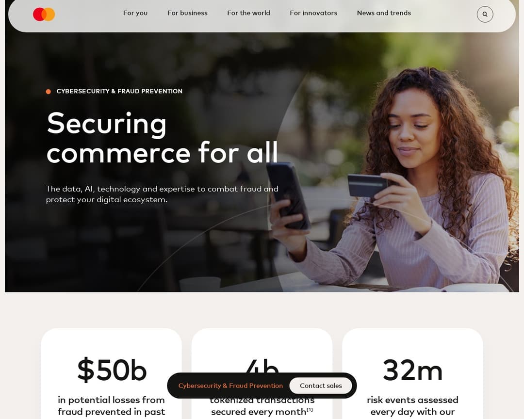 Mastercard Cybersecurity and Fraud Prevention