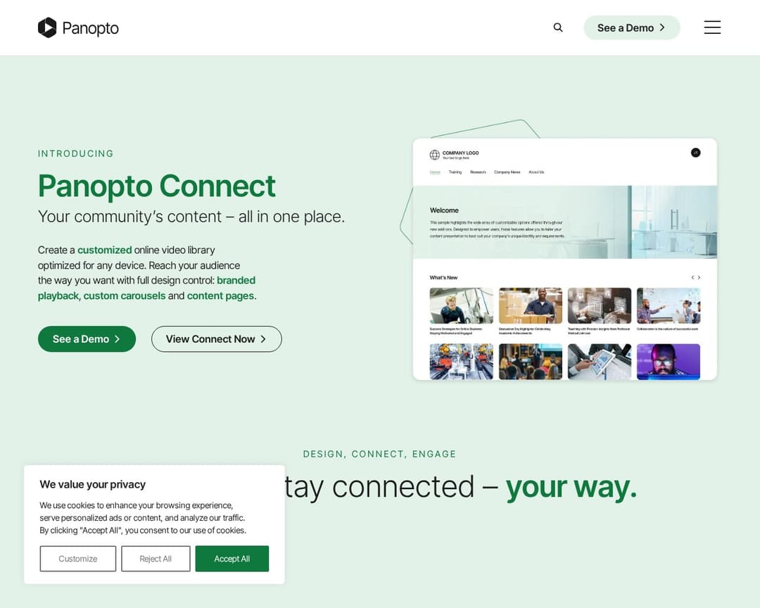 Panopto Connect