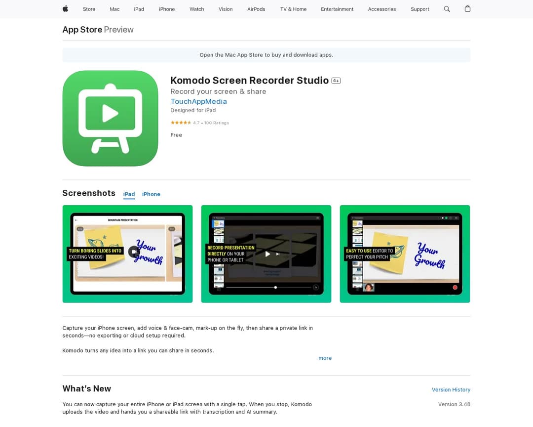 Komodo Screen Recorder Studio