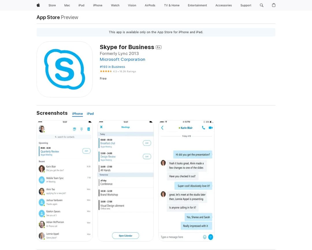 Skype for Business