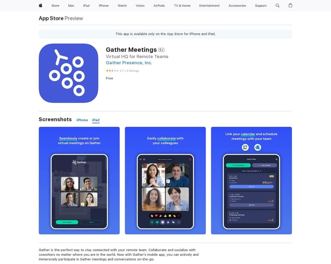 Gather Meetings