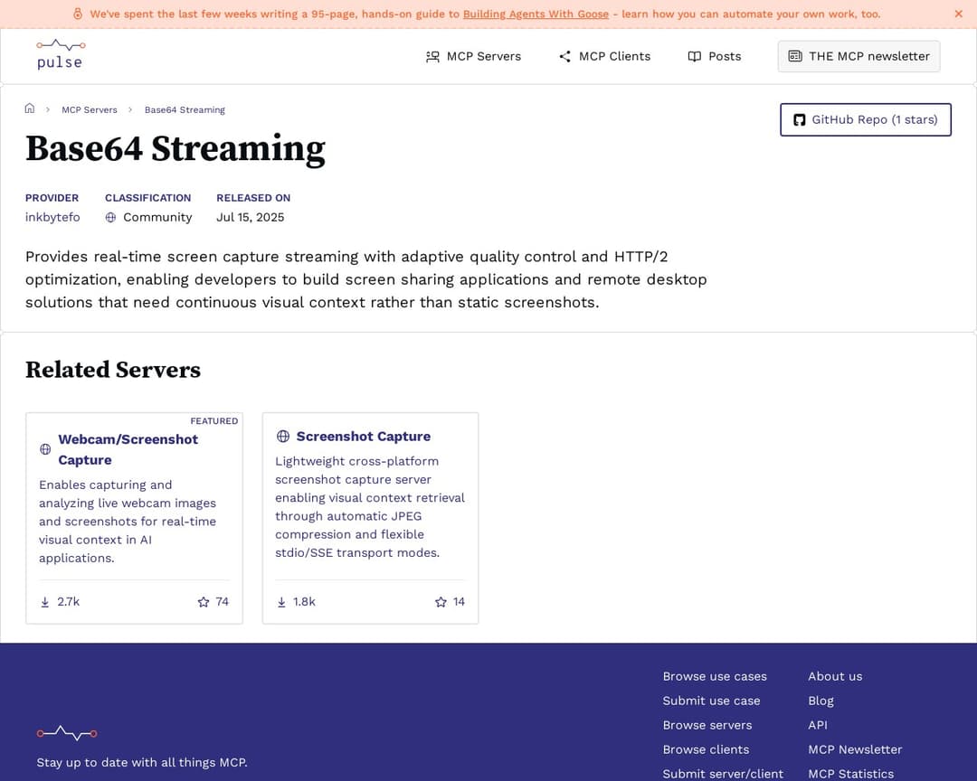 Base64 Streaming