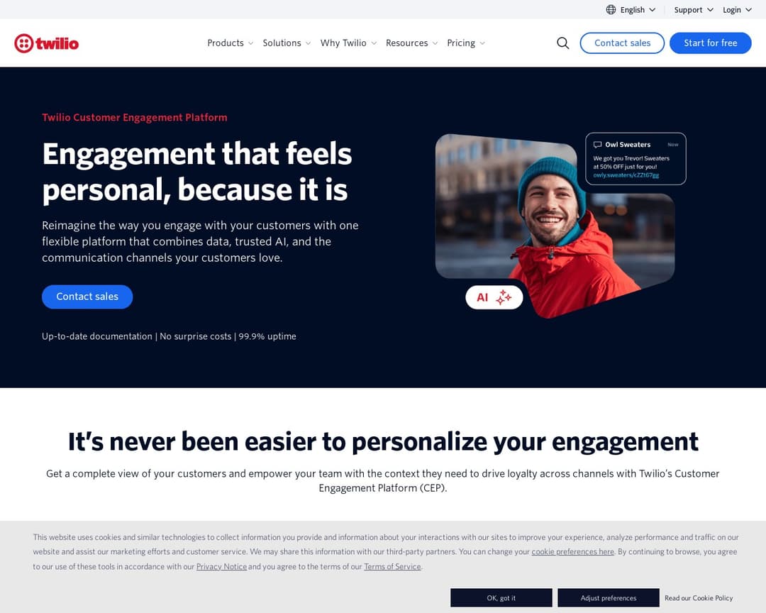 Twilio Customer Engagement Platform