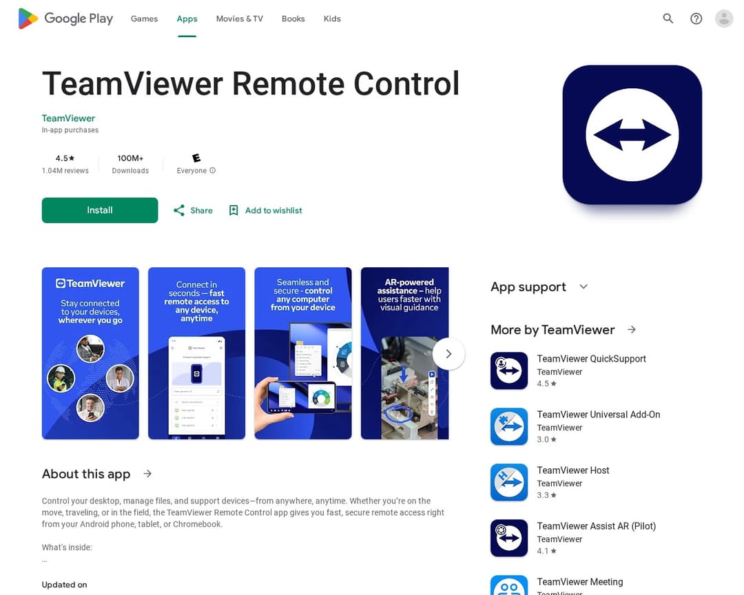TeamViewer Remote Control