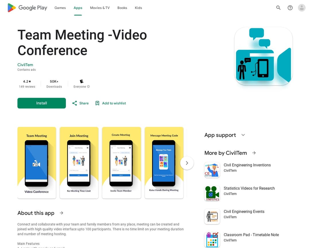 Team Meeting -Video Conference