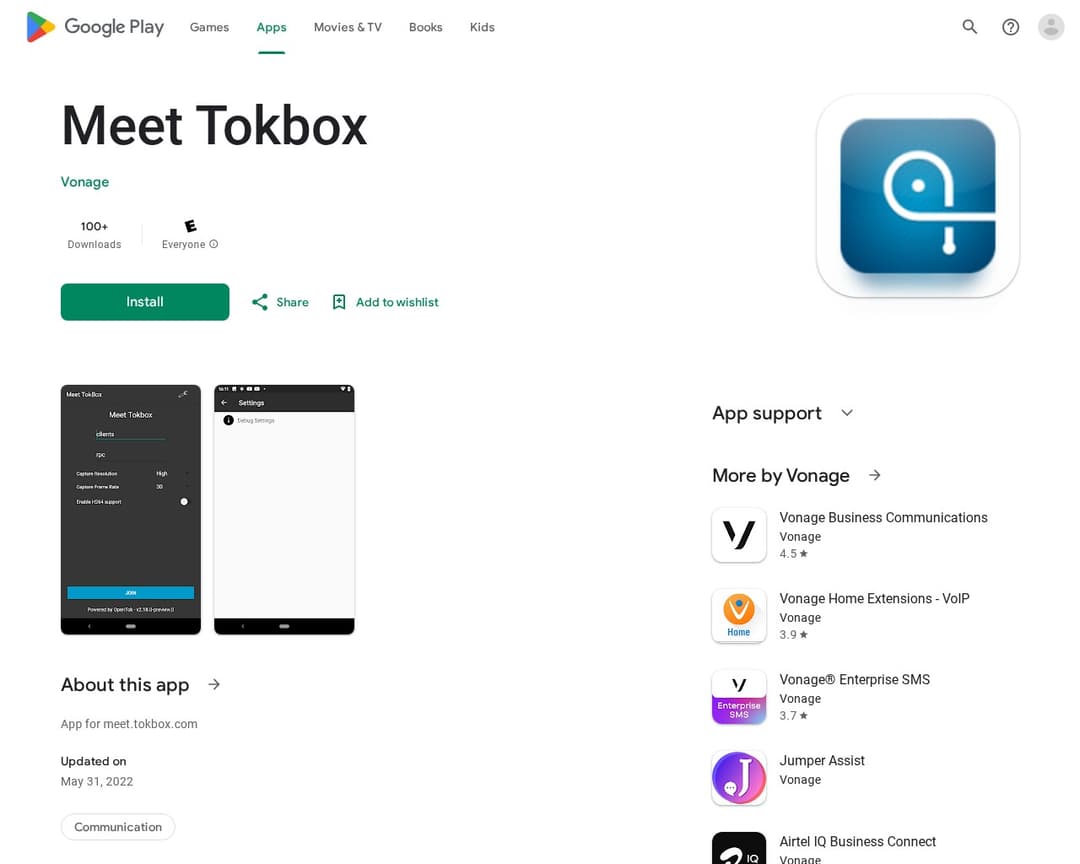 Meet Tokbox