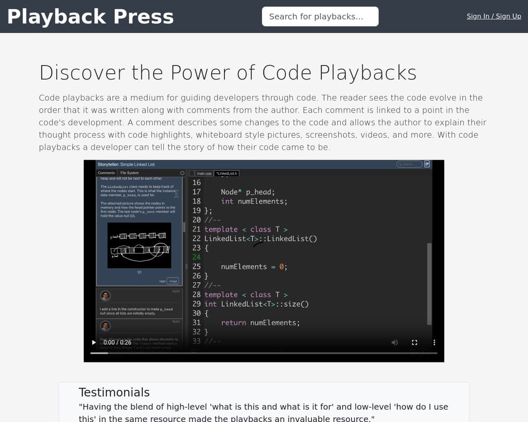 Playback Press