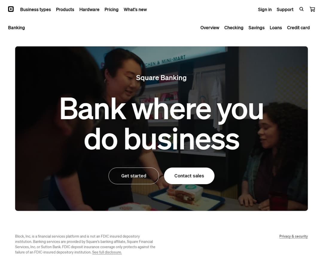 Square Financial Services