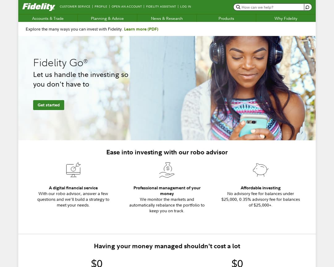 Fidelity Go