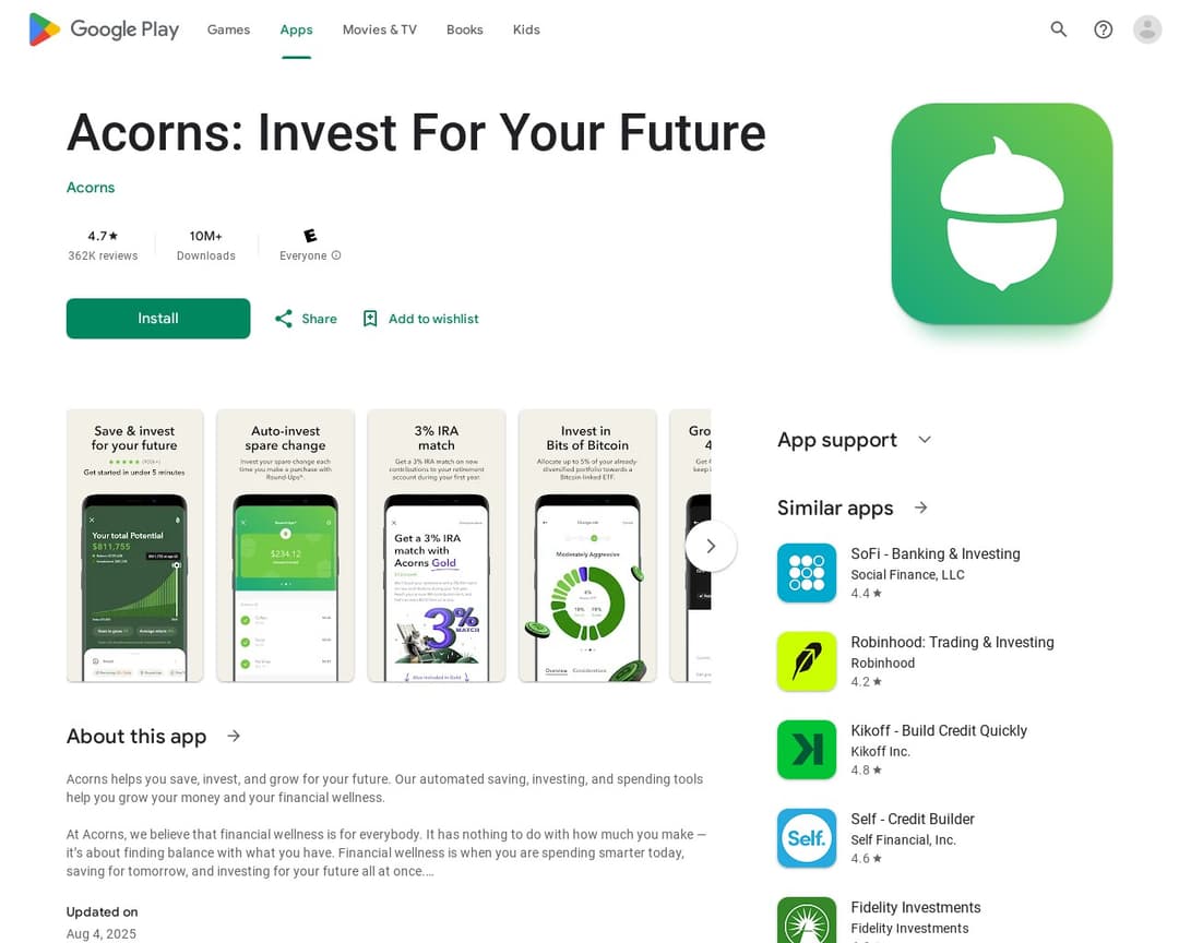 Acorns