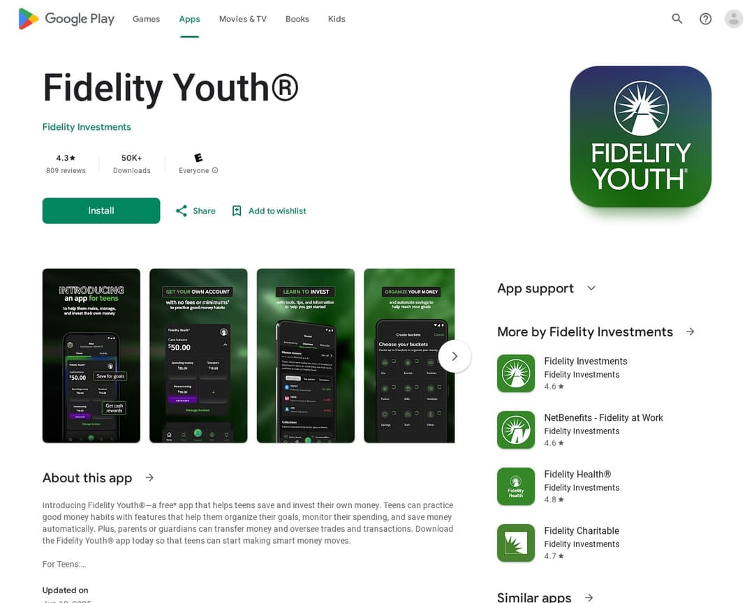 Fidelity Youth®