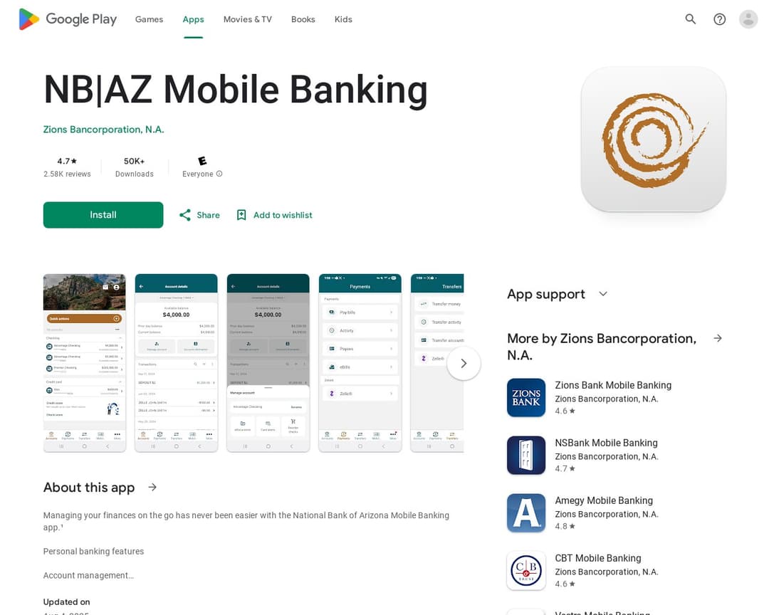 NB|AZ Mobile Banking
