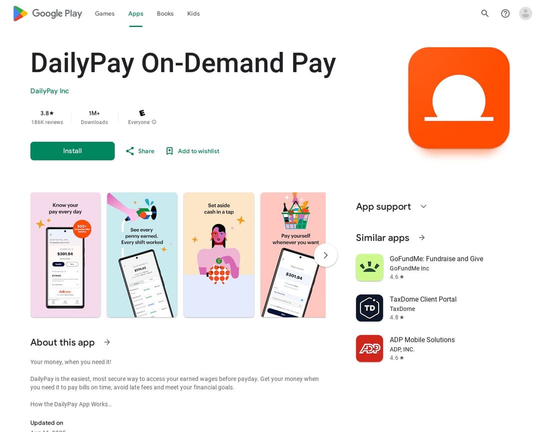 DailyPay On-Demand Pay