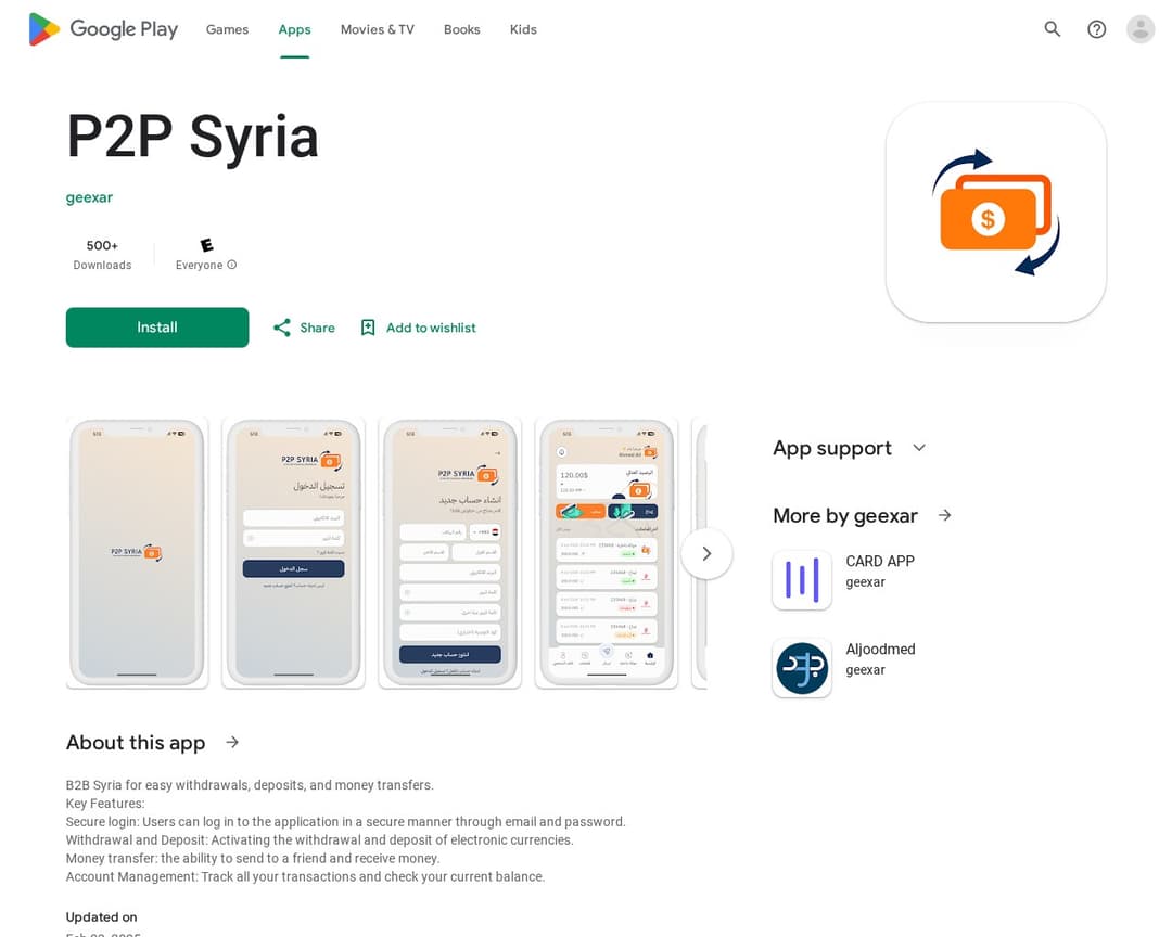 P2P Syria