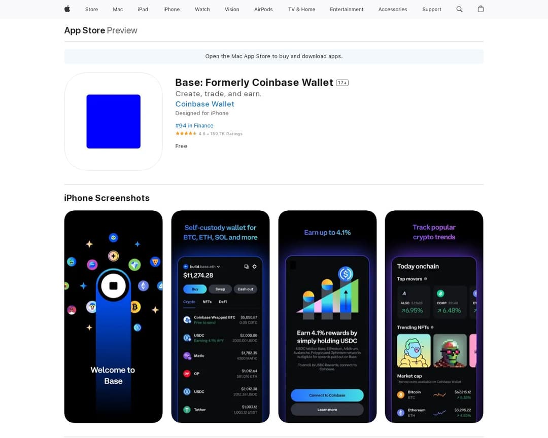 Base: Formerly Coinbase Wallet