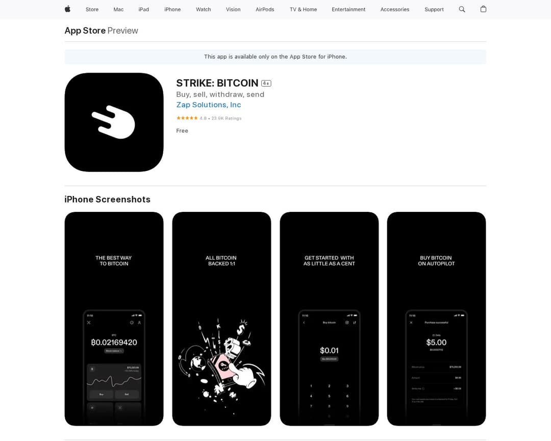 STRIKE: BITCOIN