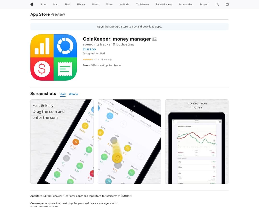 CoinKeeper: money manager