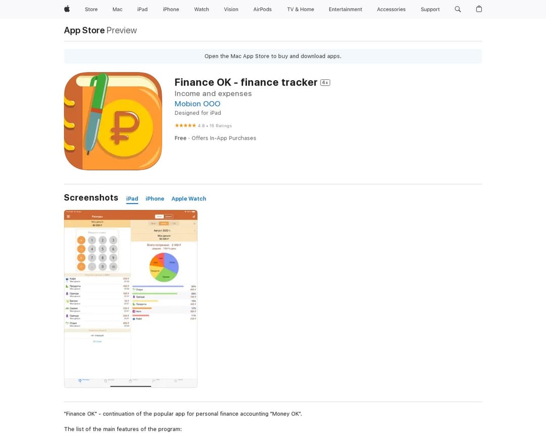 Finance OK - finance tracker