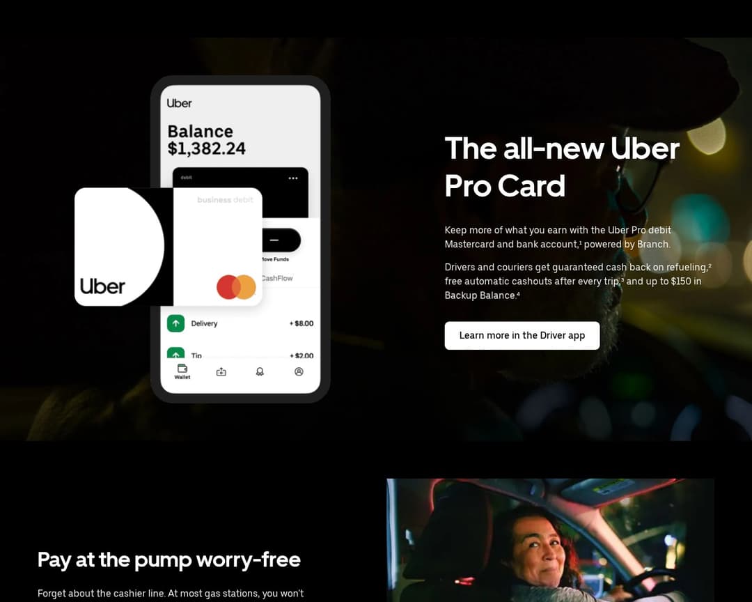 Uber Pro Card